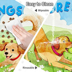 Dog Food Mat for Floors Absorbent, Pet Food Mat, Dogs Greetings Quick Dry Dog - Image 5