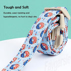Faygarsle Patriotic Dog Collar, 4th of July Design, American Flag Pattern - Image 3
