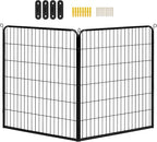 Yaheetech Dog Playpen Outdoor, 40 inch 2 Panels Dog Pen Indoor Heavy Duty Puppy - Image 5