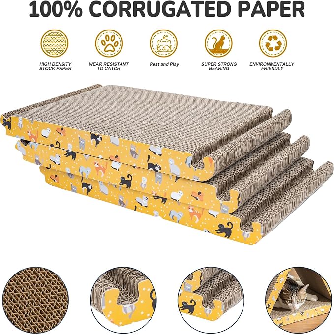 CATISM Cat Scratcher Cat Scratching Board - Image 3