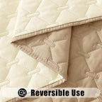 Smiry Waterproof Dog Bed Cover Blanket, Soft Reversible Pet Blanket, Washable - Image 3