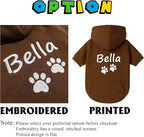 Personalized Dog Hoodie with Name/Text, Custom Embroidered or Printed Dog - Image 5