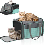 Cat Carrier for Airline Approved: Soft-Sided Cat Carrier Expandable for Small by BETOPET