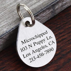 Ultra Joys Dog ID Tag, Custom Dog Tag Personalized Cat Tag, Pet ID Tag - Image 4