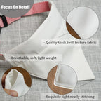 8 Packs Sublimation Blank Dog Bandana Over Collar, Pet Collar Sip-On Bandana - Image 3