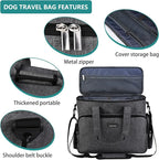 BAGLHER Dog Travel Bag, Airline Approved Pet Tote Organizer - Image 4