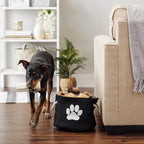 Bone Dry Pet Storage Collection Collapsible Bin, Small Round - Image 6