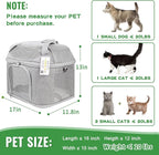 Large Cat Carrier for 2 Cats, Soft Side Pet Carrier for Cats Small Dog - Image 2