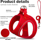Fida Comfy Dog Harness with Leash, Soft Puppy Vest Escape Proof, Breathable - Image 2