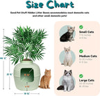 Good Pet Stuff Hidden Litter Box Planter, Decorative Cat Litter Enclosure - Image 7