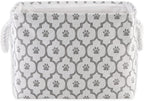 Bone Dry Pet Storage Collection Lattice Paw Print, Medium Rectangle - Image 2