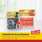 Glad for Pets Large Dog Waste Bags, Tear-Resistant, 16 Rolls | Heavy Duty Dog - Image 7