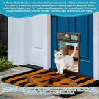 Cat Door, Cat Door Interior Door Radar, Timer & Light Sensor Modes, Solar & USB - Image 3