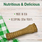 Nylabone Healthy Edibles Natural Dog Chews, Long Lasting Bones - Image 3