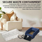 30-Pack Disposable Litter Box Waste Receptacles Compatible - Image 3