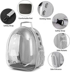 Pet Backpack Carrier, Bubble Backpack Cat Carrier, Pets and Small Dogs - Image 4