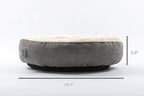 Love's cabin Round Donut Cat and Dog Cushion Bed, 20in Bed - Image 6