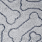 Bone Dry Embossed Bone Print Pet Blanket - Image 2
