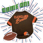 Pets First NFL Cleveland Browns Dog & Cat T-Shirt, Large. Football PET TEE - Image 4