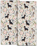 Cute Dachshund Hand Towels by amepay
