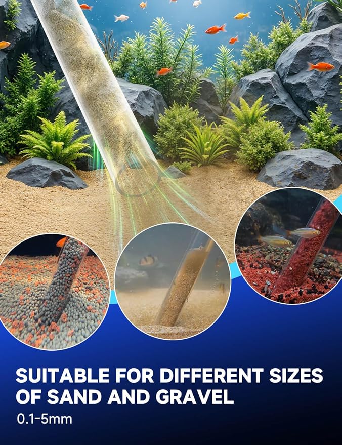 VIPASKA Electric Aquarium Gravel Cleaner Kit - Image 5