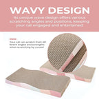 Cat Scratching Board cat Scratcher Cat Scratch Pad Cardboard cat scratchers - Image 4