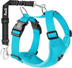 SlowTon Dog Seat Belt Harness for Car, Dog Car Harness Adjustable Mesh by SlowTon
