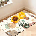Pet Feeding Mat for Floors Waterproof Dog Mat for Food and Water Absorbent by Unknown