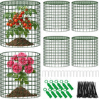 Convivium Plant Protectors from Animals 6 Packs, 13 x 12 in Metal Chicken Wire by Unknown