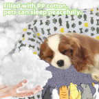 Dog Sofa Bed, Anti-Anxiety Bed for Dog, Rectangle Washable Bed - Image 6