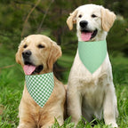 Dog Bandana Green Small 1PCS, Summer Spring Scarf - Image 5
