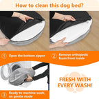 Dwanton Orthopedic Dog Bed for Medium Dogs - Image 7