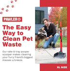 Pooper Scooper for Large Dogs, Small Dogs and Horses, Metal Poop Scooper Set - Image 2