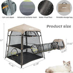Cat Enclosure Kitten and Tower Tent - Image 4