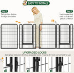 Yaheetech Dog Playpen Outdoor, 40 inch 16 Panels Dog Pen Indoor Heavy Duty - Image 4