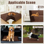 Smiry Waterproof Dog Bed Cover Blanket 82x102, Soft Reversible Pet Blanket - Image 5