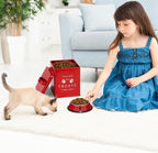 Meraki Home Farmhouse Cat Food and Treats Containers + Feed Scoop + Pet Food - Image 7
