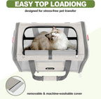 Cat Carrier American Airline Approved 18x11x11, Top Opening Sturdy Soft Pet - Image 3