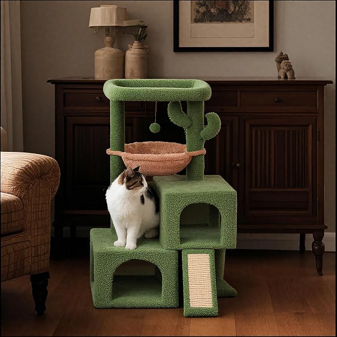 37.4" Cactus Cat Tree Tower - Image 6