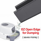 Cat Litter Box Mat: 47"x 36" Waterproof Kitty Cat Litter Trapping Mat, - Image 4