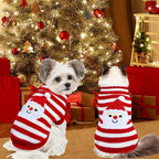 Dog Christmas Sweater Pet Winter Warm Coat Pajamas Small Dog Sweaters Christmas - Image 2