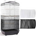 Shappy 2 Pieces Adjustable Bird Cage Seed Catcher Birdcage Cover Nylon Mesh by Shappy