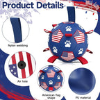 QDAN Dog Toys, Soccer Ball - Image 7