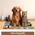 Cute Cat Paw Print Dog Food Mat - Image 6