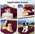 Waterproof Dog Bed Cover, Non-Slip Dog Blanket - Image 5