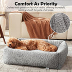 JOEJOY Large Dog Beds Large Sized Dog, Washable Orthopedic Premium Soft - Image 6