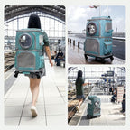 2-in-1 Pet Carrier Backpack for Two Cats or One Dog - Image 6