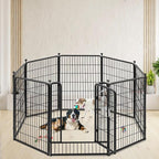 Dog Playpen 40 inch 2 Panels Indoor Dog Pen - Image 5