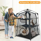 Instant 3-Tier Cat Catio Tent - Image 3