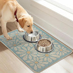 SHIYUE Dog Food Mats for Floors, Absorbent Cat Bowl for Food and Water - Image 6